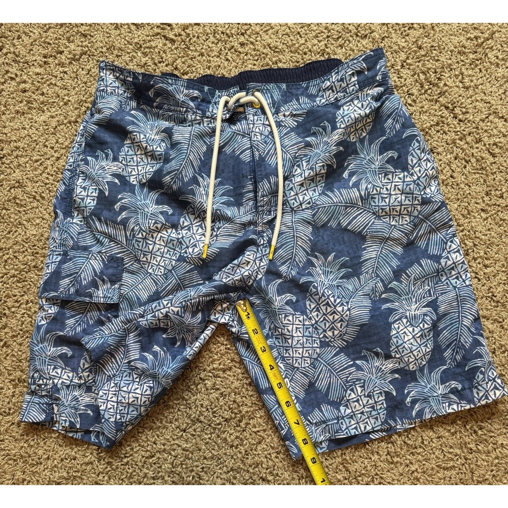 Tommy Bahama Boardshorts Men Medium Pineapple Lined Drawstring Swim Trunks - Picture 2 of 7